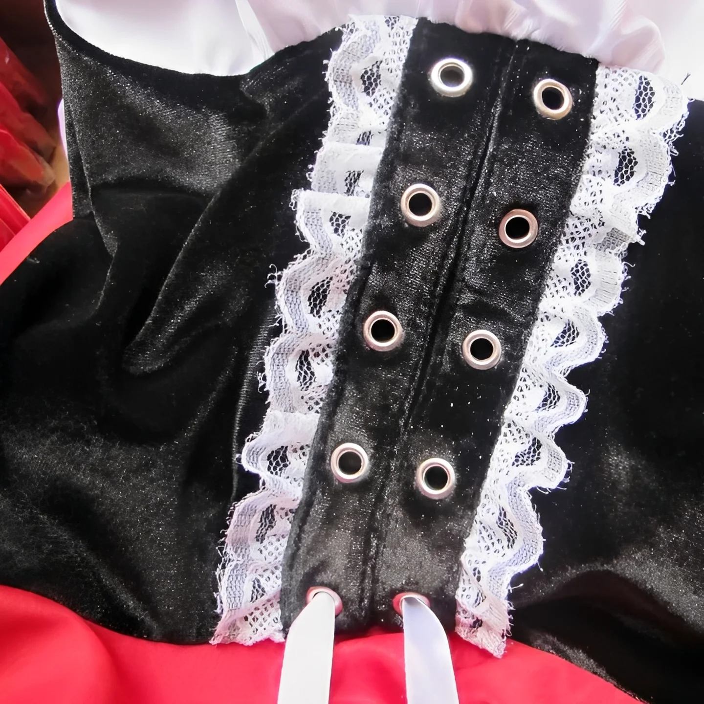 Little Red Hood Costume Dress for Women - Image 5
