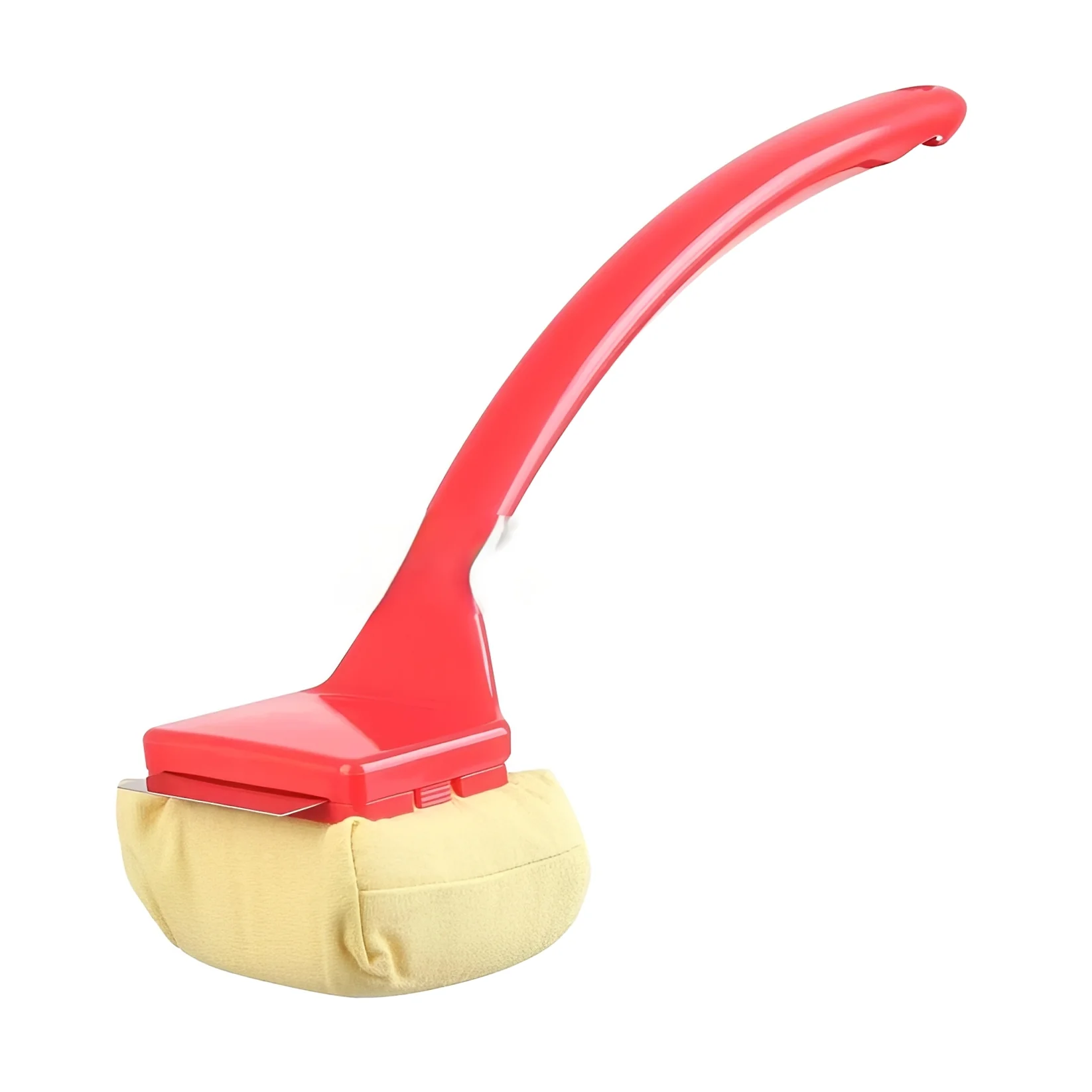 Long Handle BBQ Grill Cleaner Brush with Steam Scrub Pad - Image 2