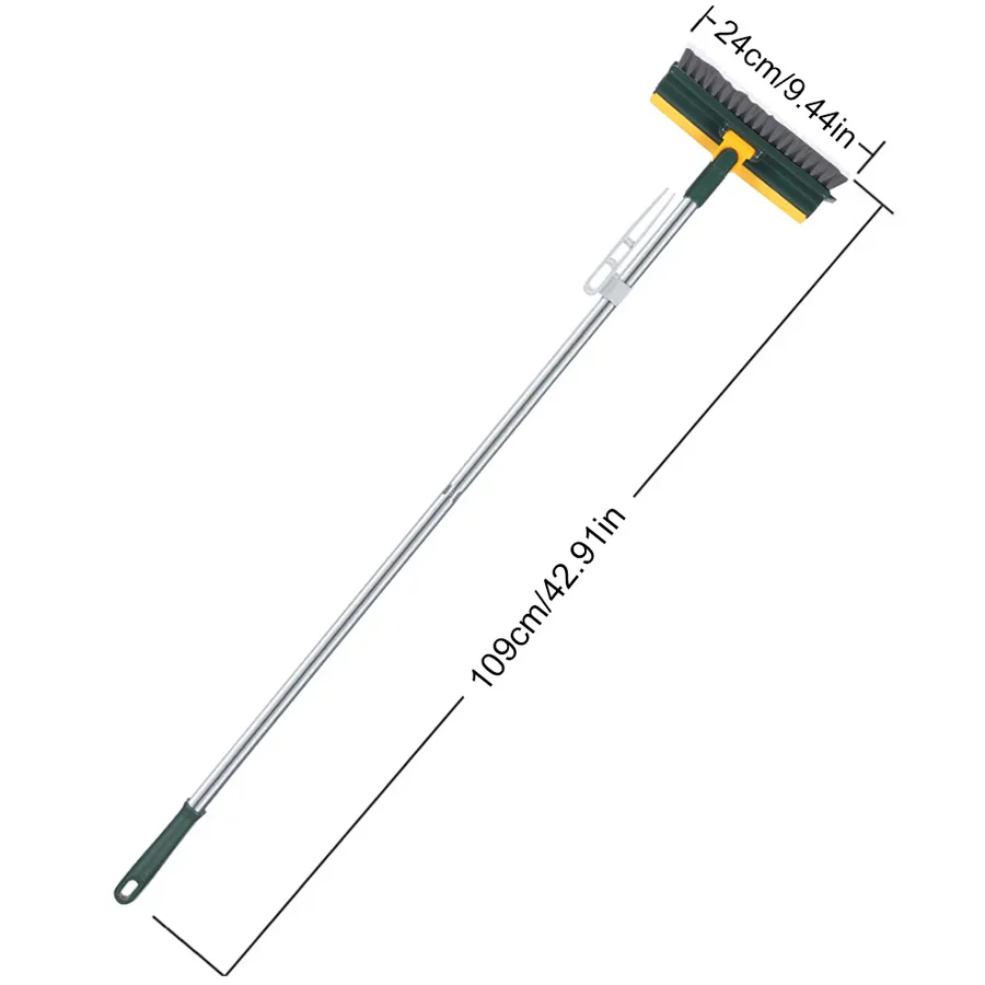 Long Handle Floor Scrub Brush with Stiff Bristles - Image 5