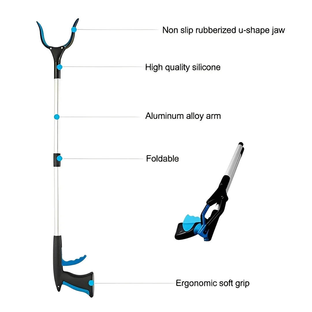 Long Reach Pickup Tool with Rotating Head - Image 6