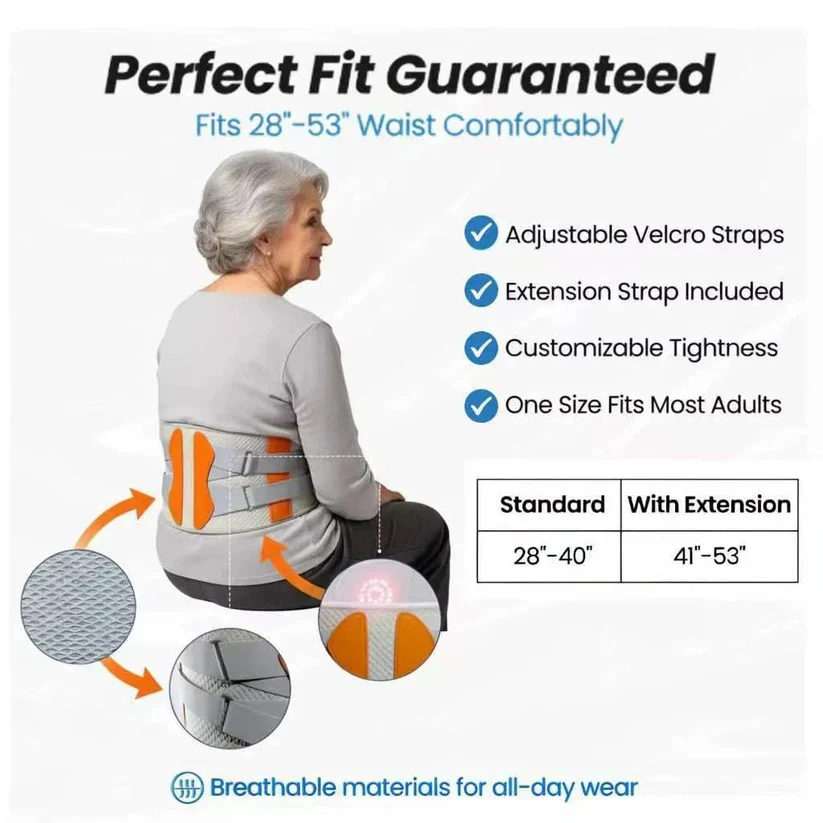 Lumbar Support Back Brace for Lower Back - Image 11