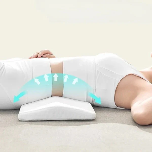 Lower Back Support Pillow with Breathable Mesh Cover - Image 6