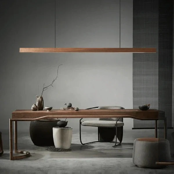 Hanging Pendant Light with Adjustable Height and LED Illumination - Image 4