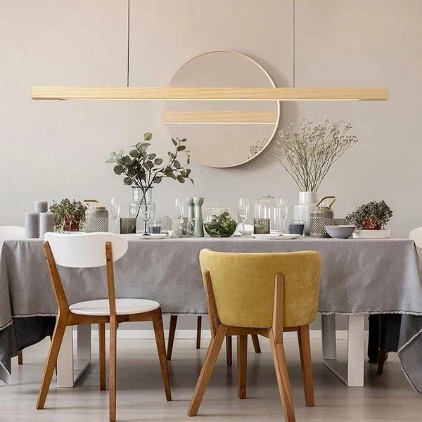 Hanging Pendant Light with Adjustable Height and LED Illumination - Image 8