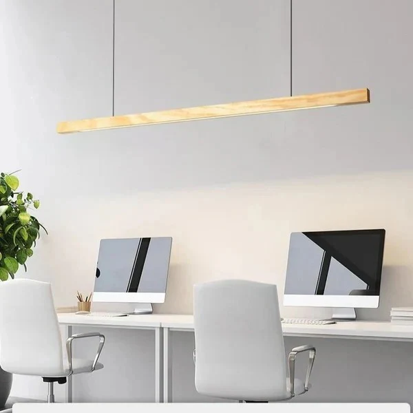 Hanging Pendant Light with Adjustable Height and LED Illumination - Image 9