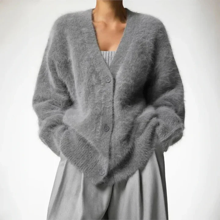 Soft Cashmere Women’s Sweater with Classic Round Neck Winter Knitwear - Image 6