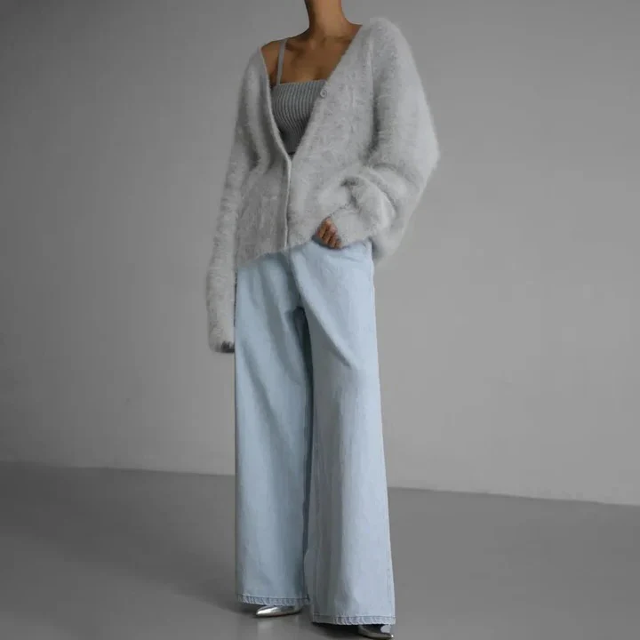 Soft Cashmere Women’s Sweater with Classic Round Neck Winter Knitwear - Image 7
