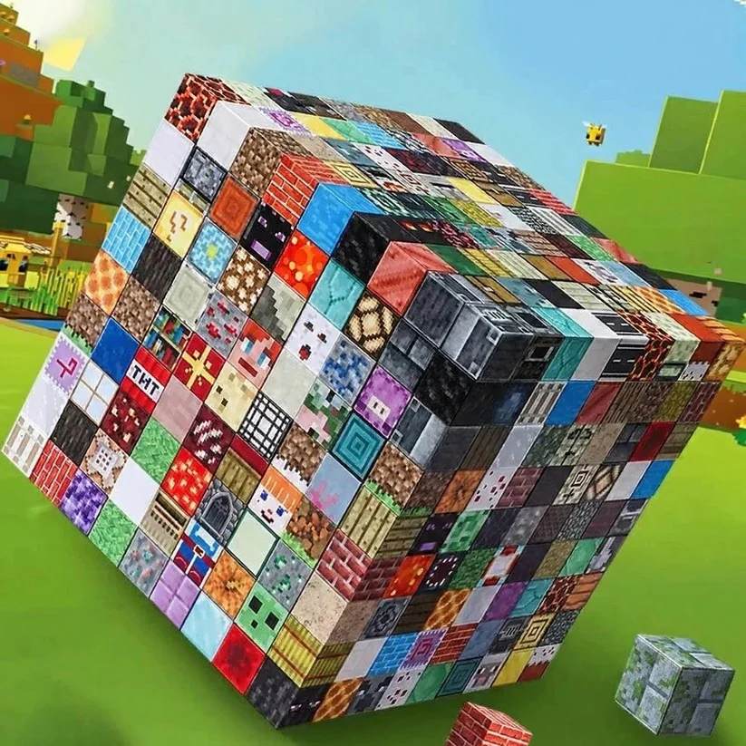Magnetic Construction Blocks STEM Toy Set, 205 Pieces - Image 2