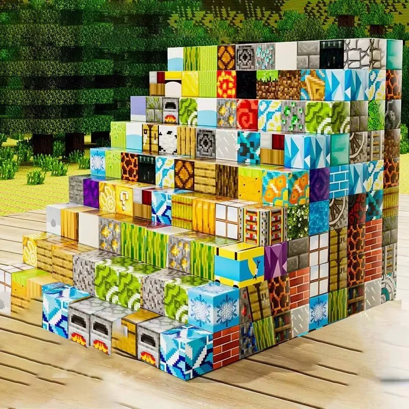 Magnetic Construction Blocks STEM Toy Set, 205 Pieces - Image 4