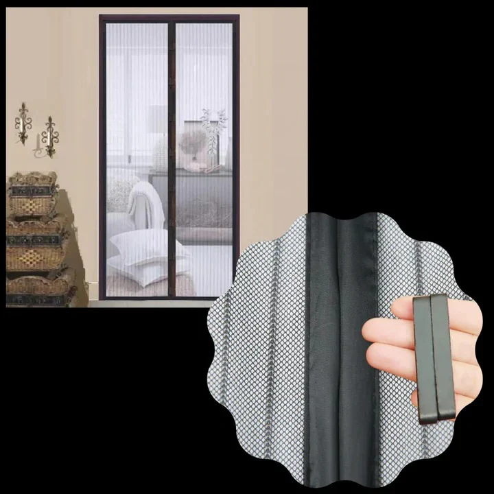 Magnetic Mesh Screen Door with Self Closing Design - Image 5