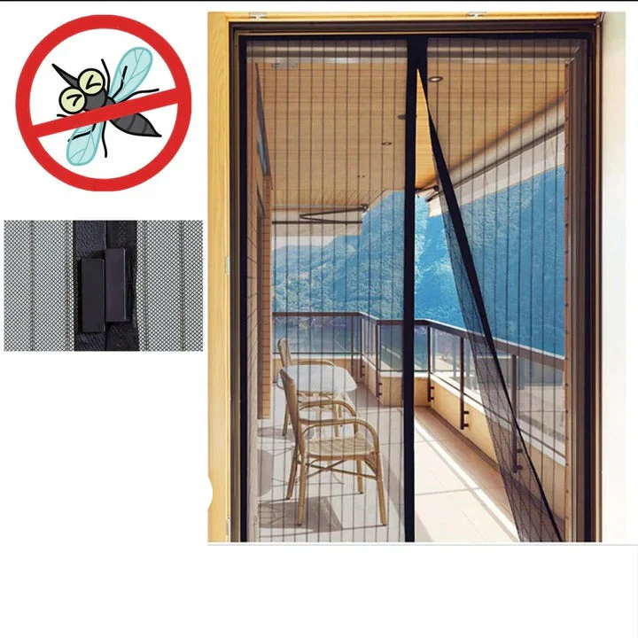 Magnetic Mesh Screen Door with Self Closing Design - Image 8