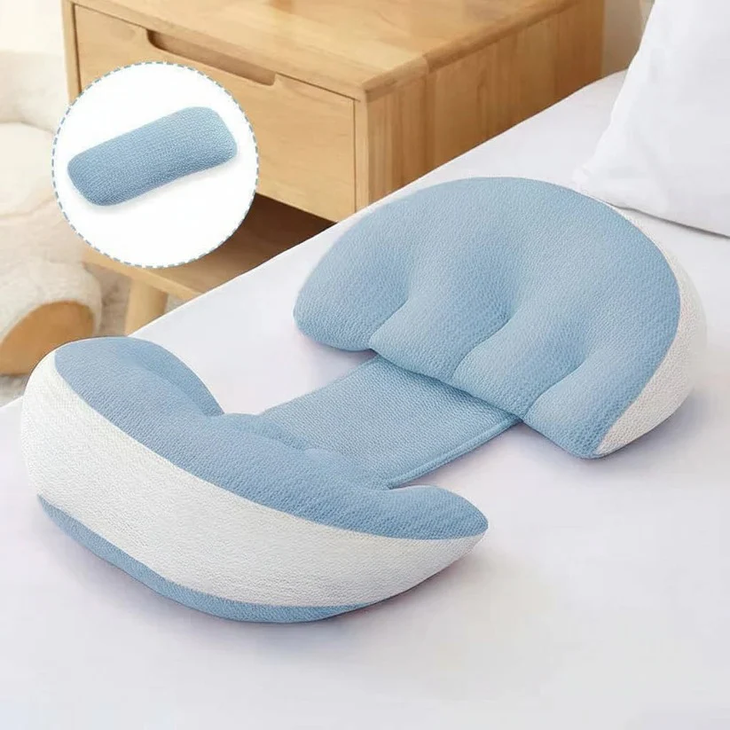 Pregnancy Support Pillow with Dual Wedge Design - Image 2