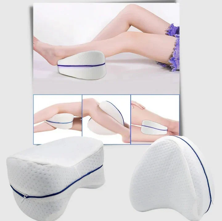 Memory Foam Leg Pillow for Knee and Hip Support - Image 4