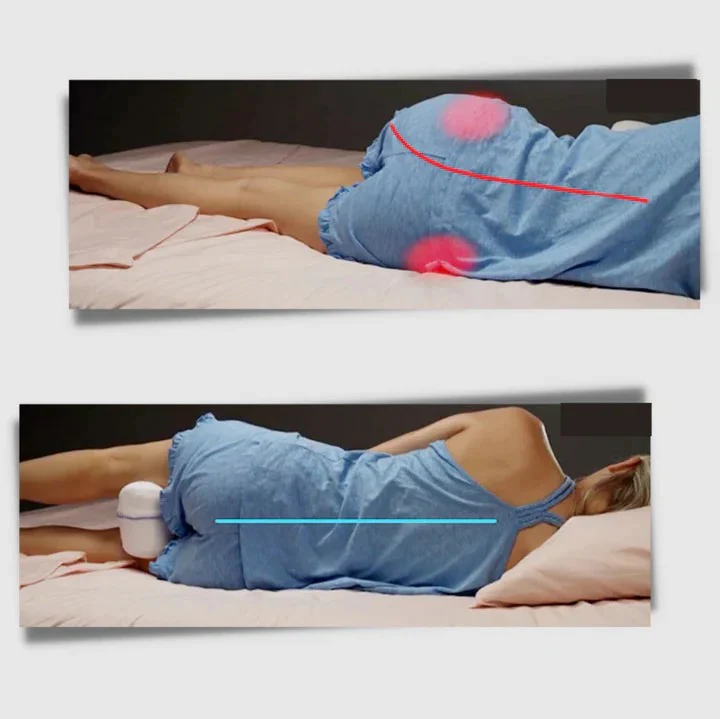 Memory Foam Leg Pillow for Knee and Hip Support - Image 6