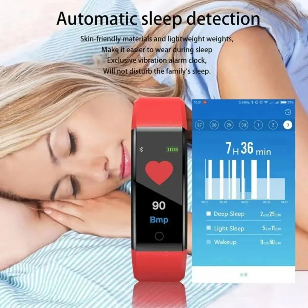 Unisex Sports Smart Watch with Daily Movement Tracking Features - Image 10