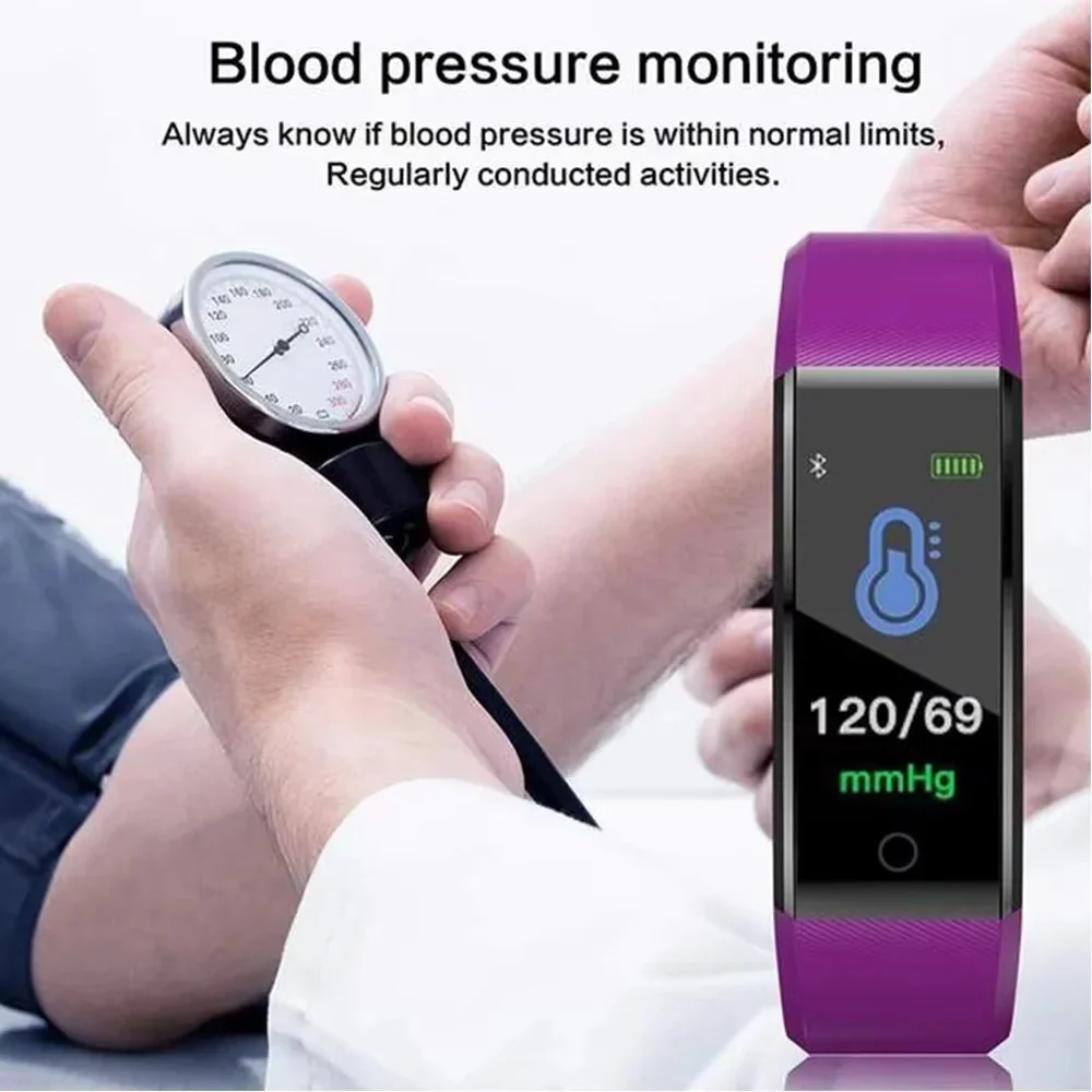 Unisex Sports Smart Watch with Daily Movement Tracking Features - Image 6