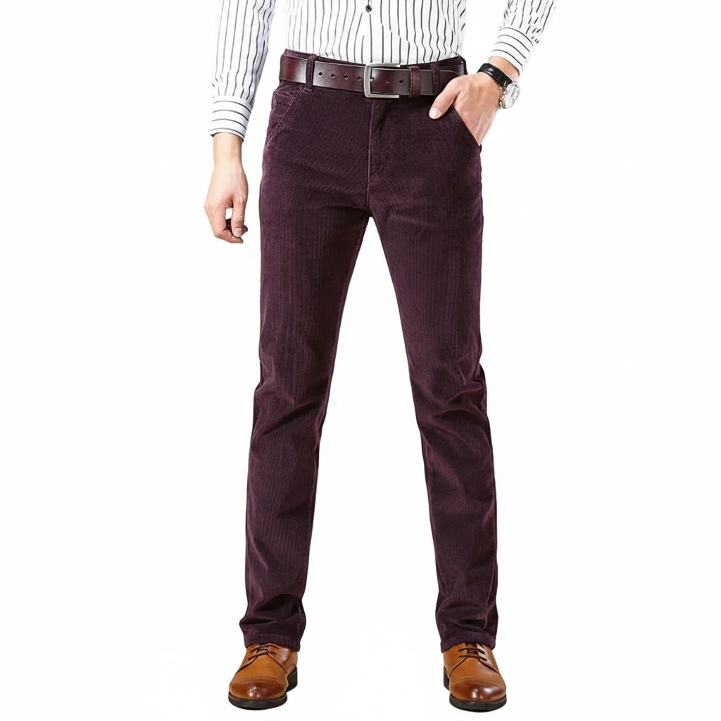 Men's Classic Corduroy Pants for Casual Wear - Image 2