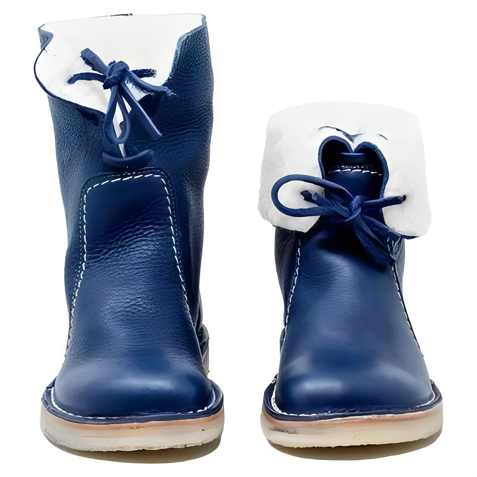 Mens Wool Lined Leather Boots for Outdoor Wear - Image 3