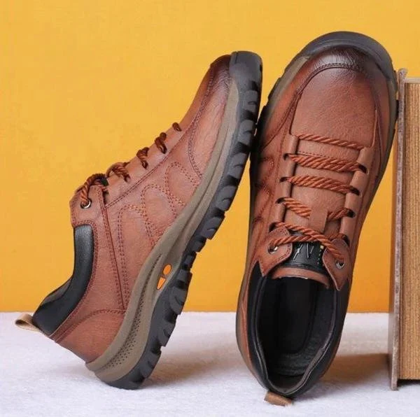Men's Orthopedic Leather Shoes - Image 7