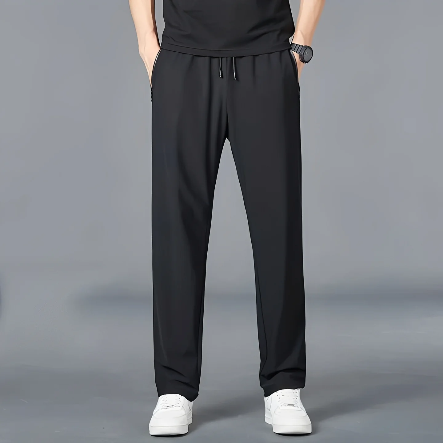 Men's Quick Dry Hiking Pants with Stretch Fabric - Image 3