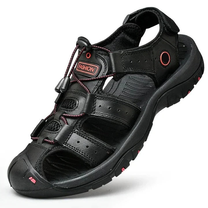 Men’s Summer Sandals with Elastic Slip On Design - Image 2