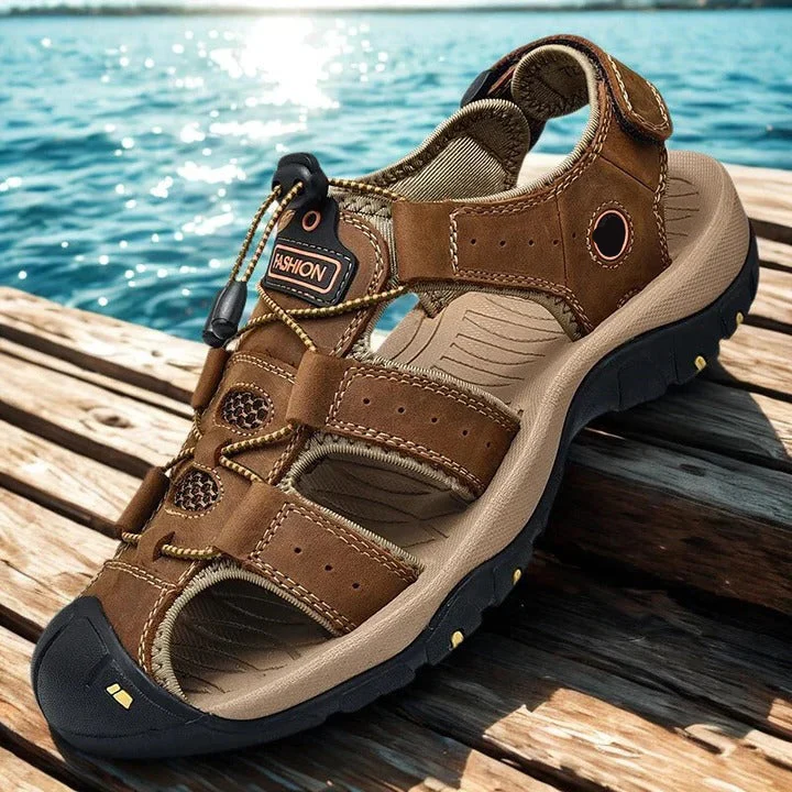 Men’s Summer Sandals with Elastic Slip On Design - Image 6