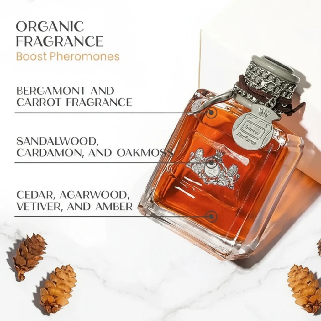 Men’s Pheromone Blend Perfume Spray in a Bottle - Image 4