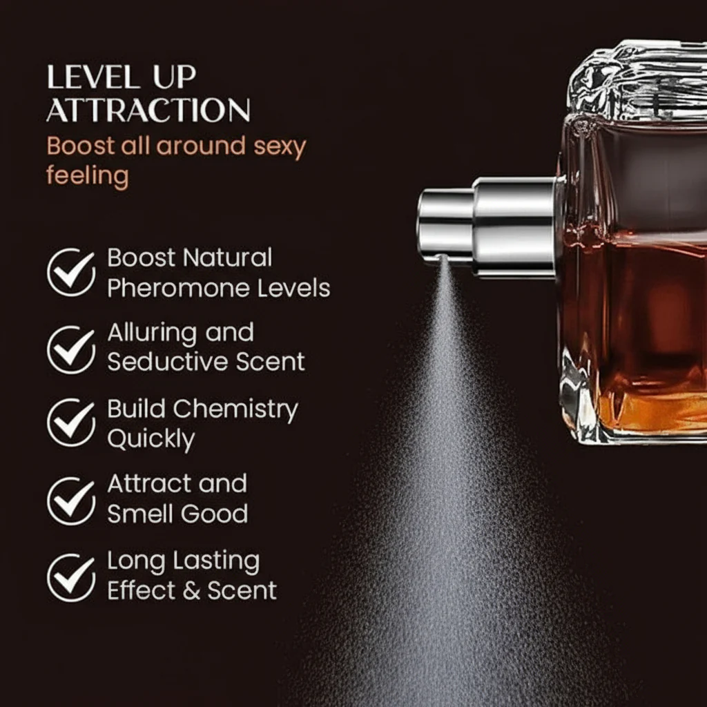 Men’s Pheromone Blend Perfume Spray in a Bottle - Image 5