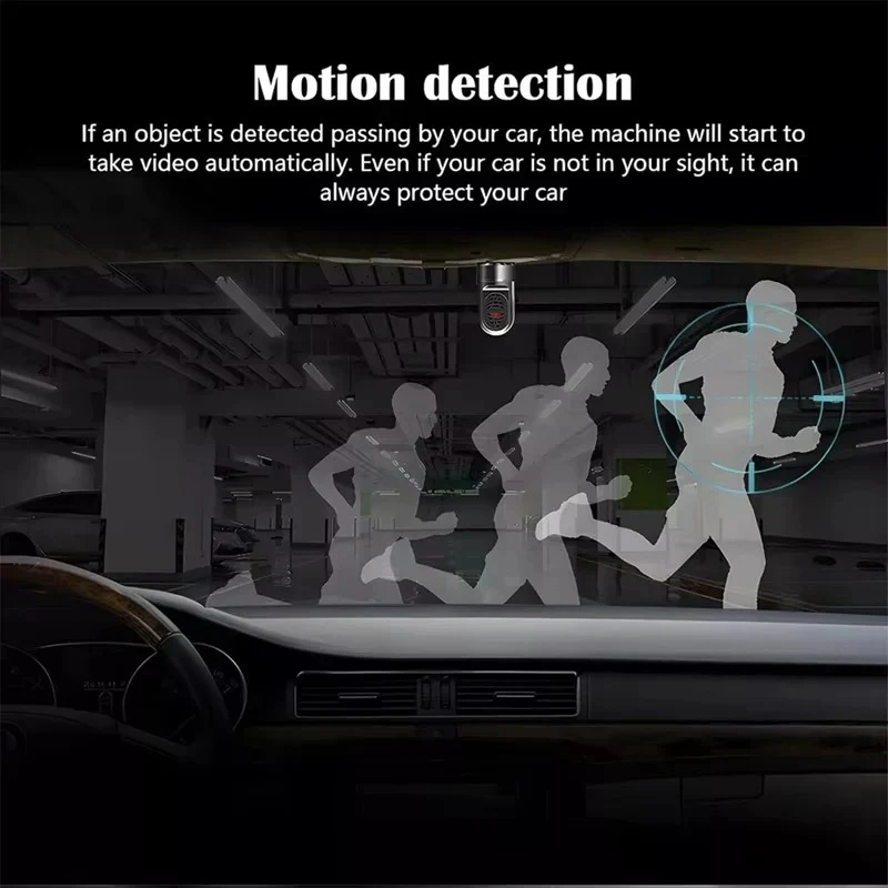 Mini 1080P Dash Camera with Rotating Lens and Night Vision Sensor - Image 5