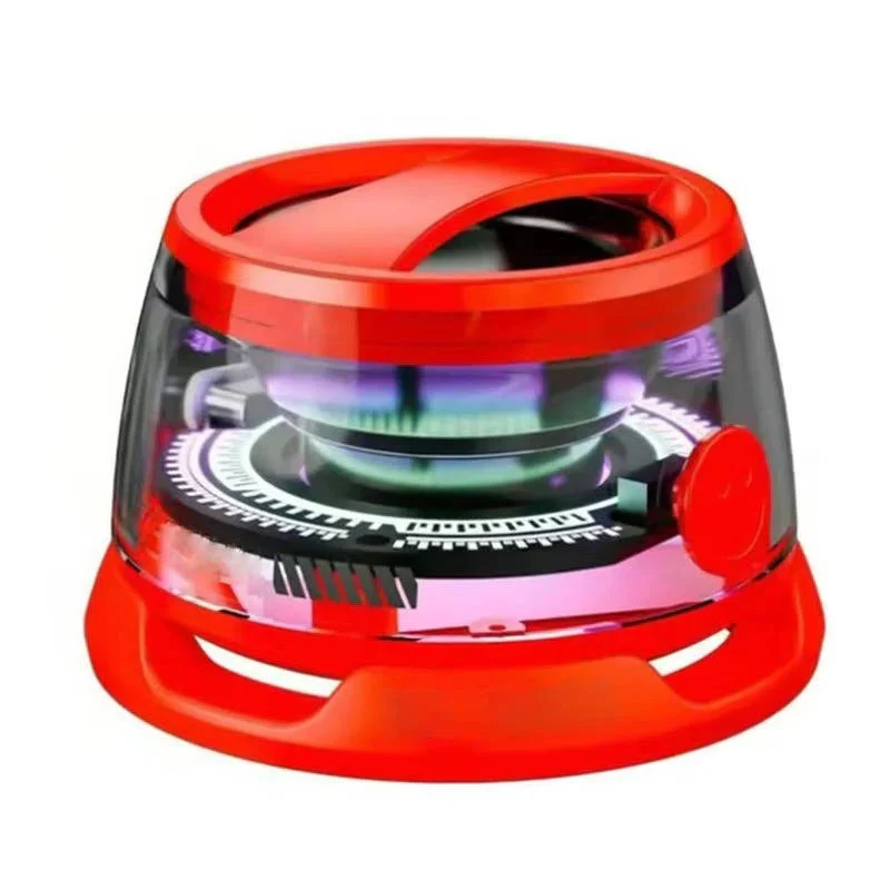 Mini Bluetooth 5.3 Speaker with Magnetic Base and RGB Lighting - Image 3