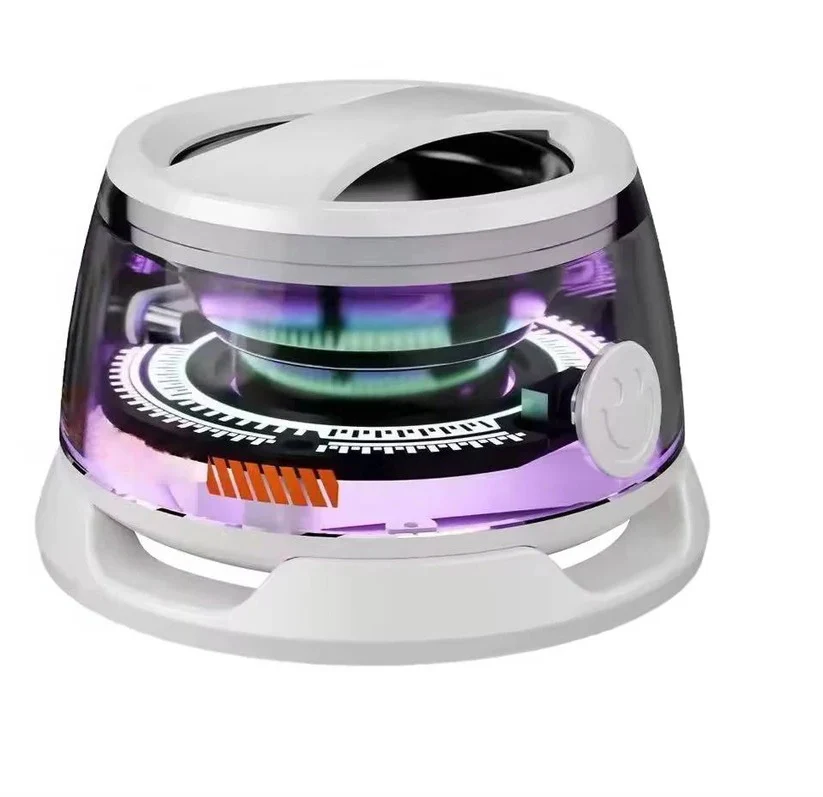 Mini Bluetooth 5.3 Speaker with Magnetic Base and RGB Lighting - Image 4