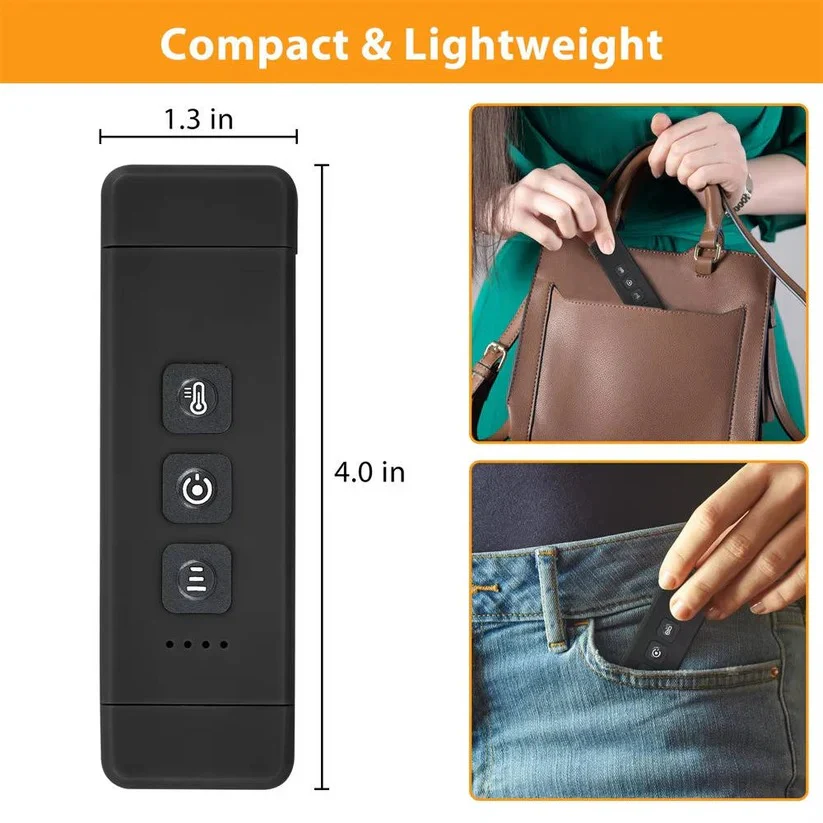 Mini USB Rechargeable LED Reading Lamp with Timer and Clip On Design - Image 8