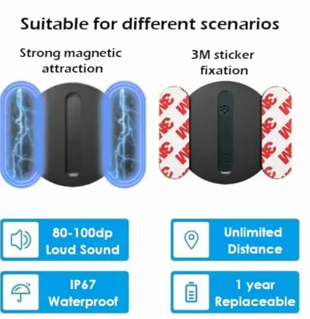 Vehicle GPS Tracker with Magnetic Case and App Tracking - Image 3