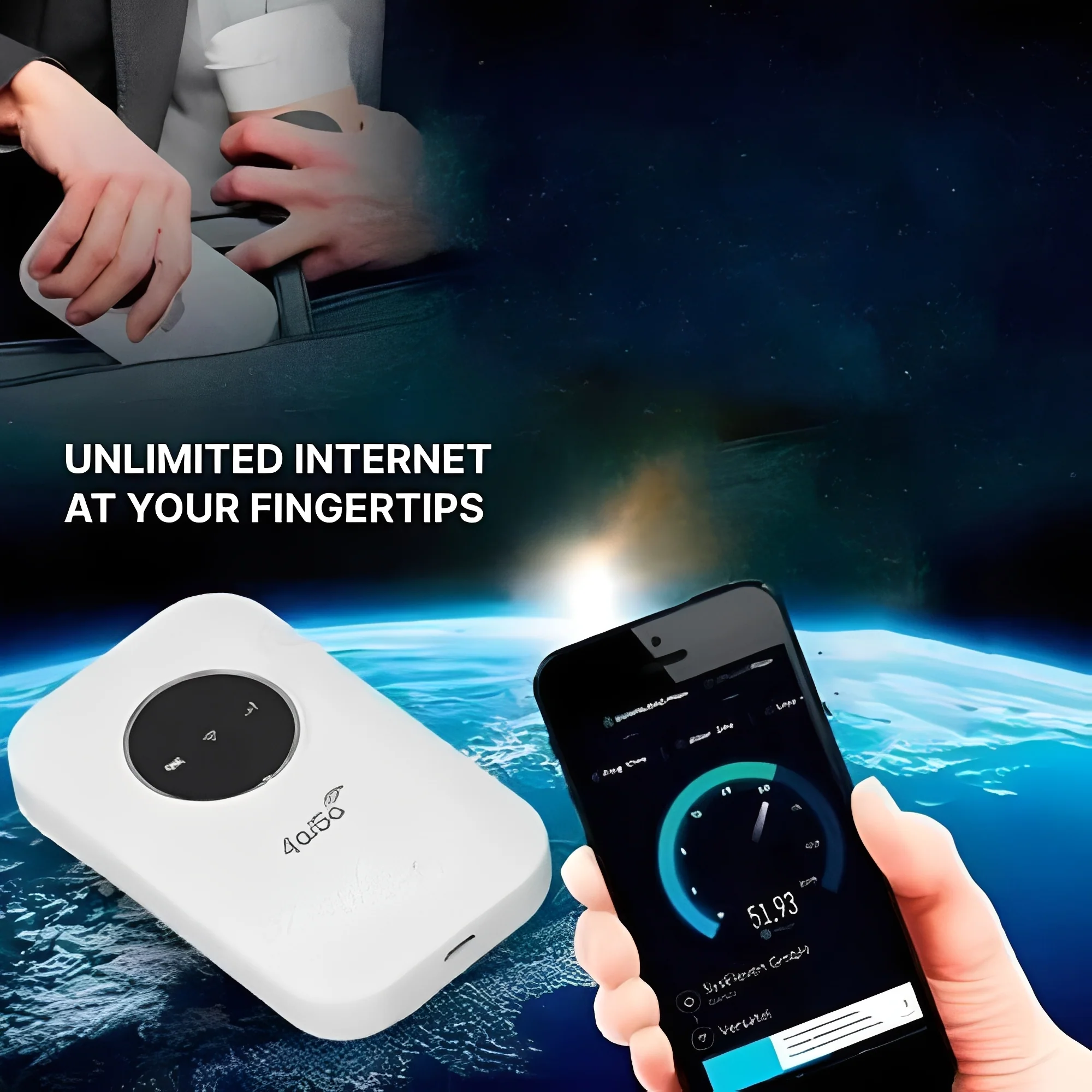 Mini Wireless Router, Travel WiFi Access Point - Image 2