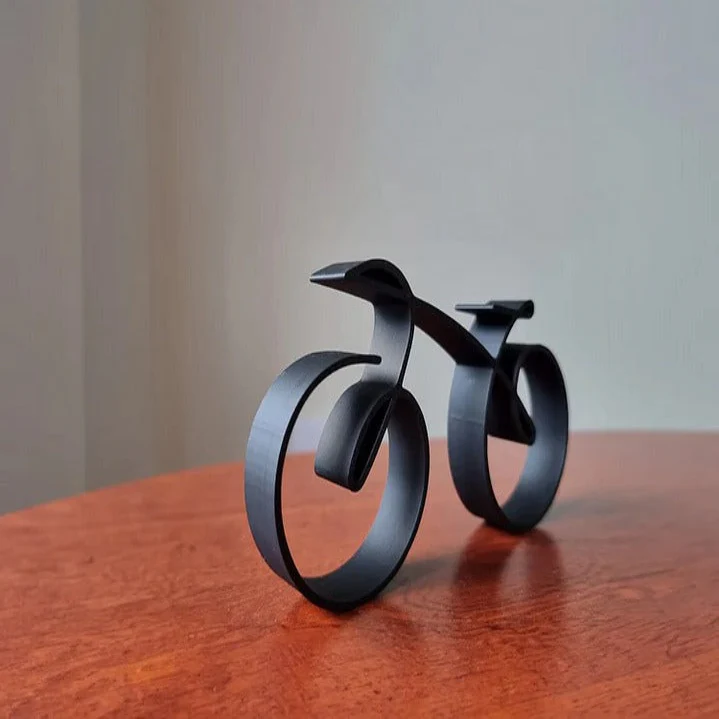 Wire Frame Bicycle Sculpture for Desk Display - Image 3