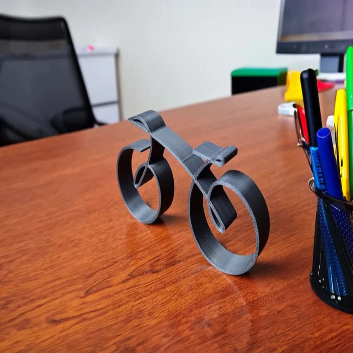 Wire Frame Bicycle Sculpture for Desk Display - Image 5