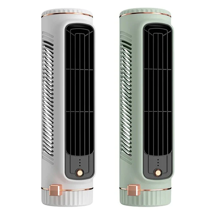 Modern Portable Bladeless Tower Fan for Home Office Cooling - Image 7