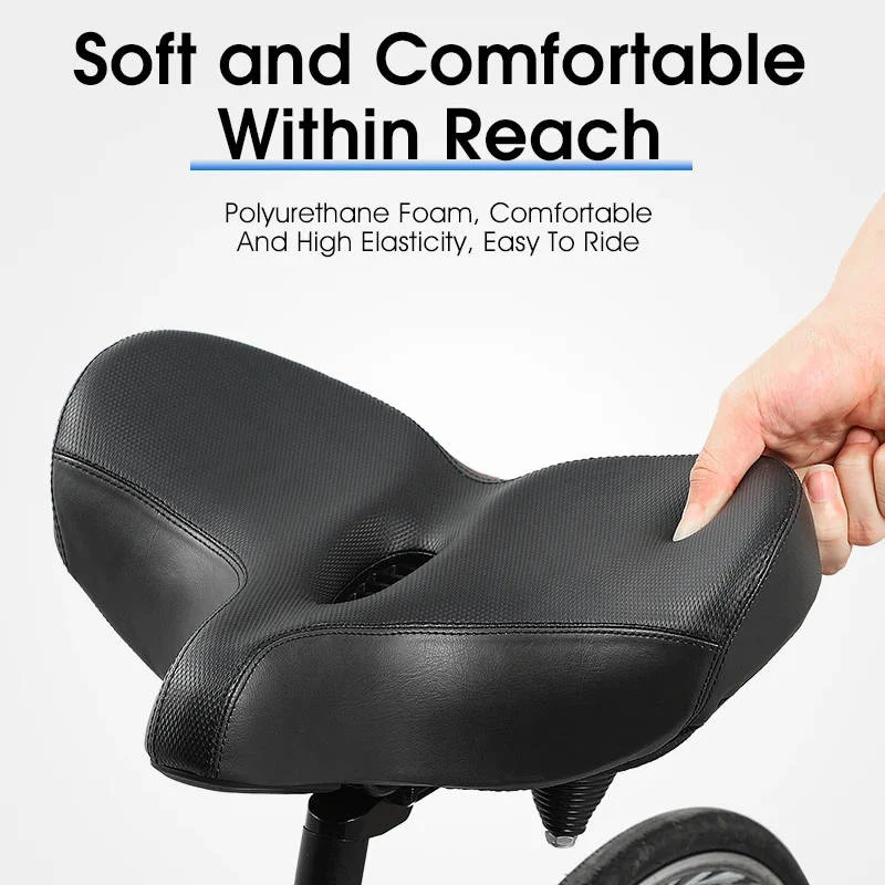 Memory Foam Bike Saddle with Ventilation for Long Rides - Image 11
