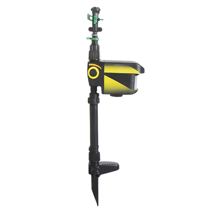 Solar Powered Motion Activated Sprinkler for Deer Repellent