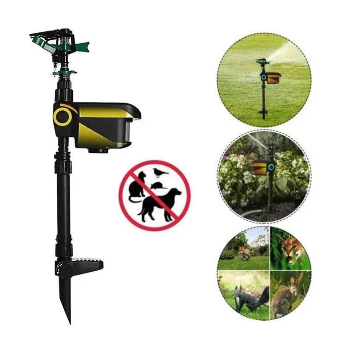 Solar Powered Motion Activated Sprinkler for Deer Repellent - Image 8