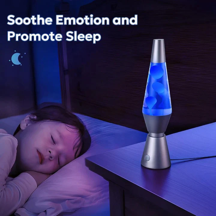 Motion Lava Lamp with Color Changing Wax Flow - Image 6