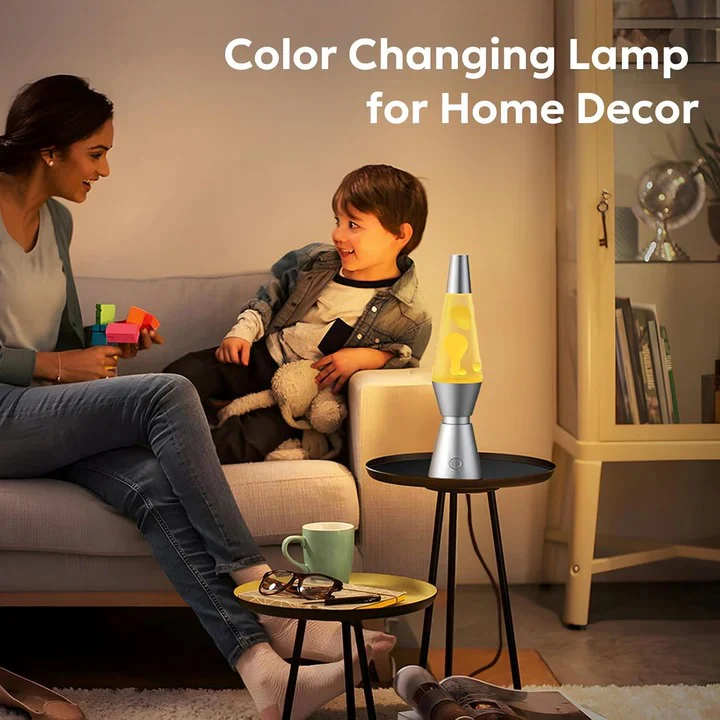 Motion Lava Lamp with Color Changing Wax Flow - Image 7