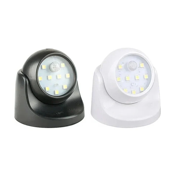 Motion Sensor LED Spotlight with 360 Degree Rotating Head - Image 3
