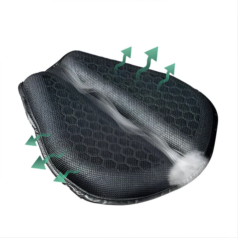 Motorcycle Gel Seat Pad for Long Distance Rides - Image 2