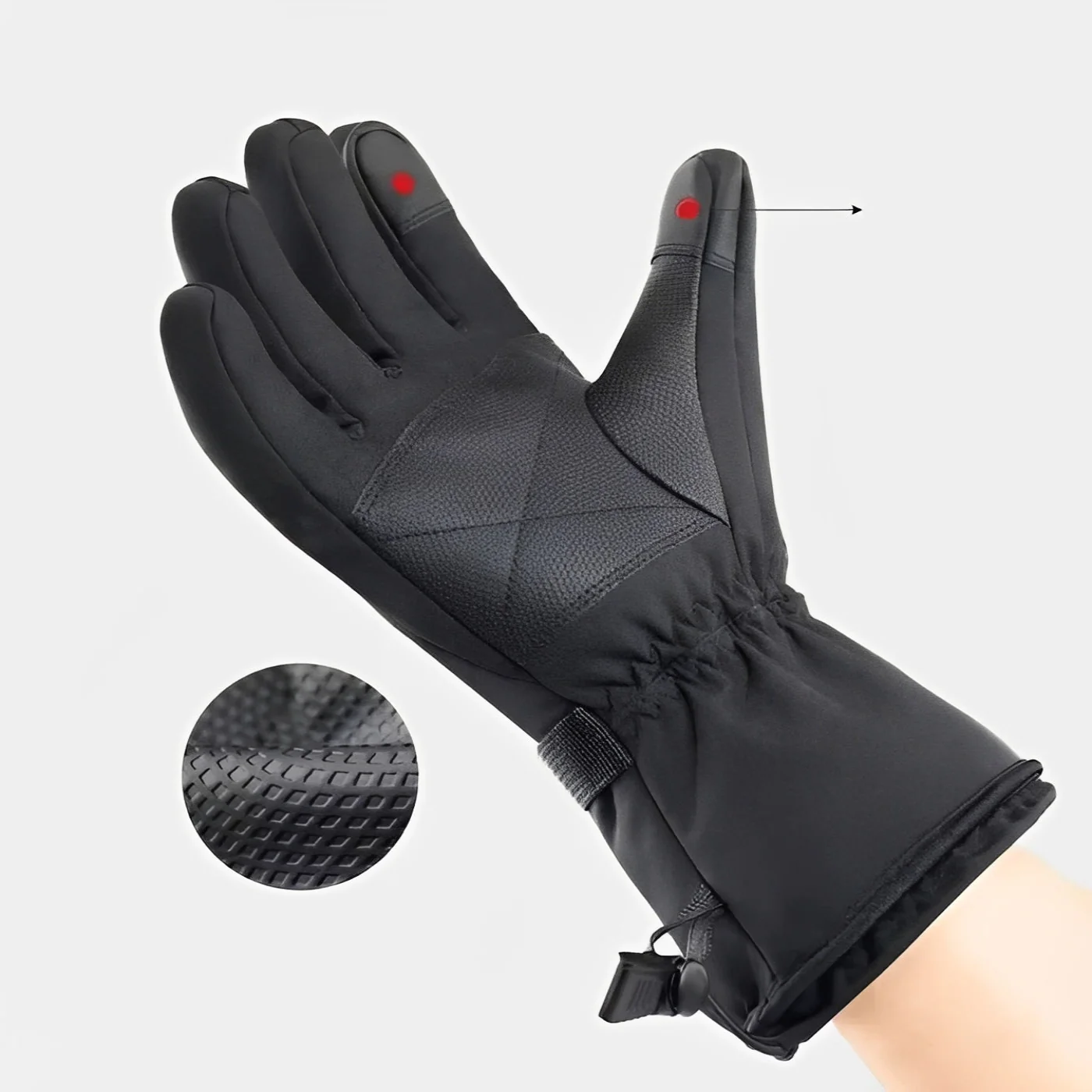 Motorcycle Gloves with Electric Heating Function - Image 6