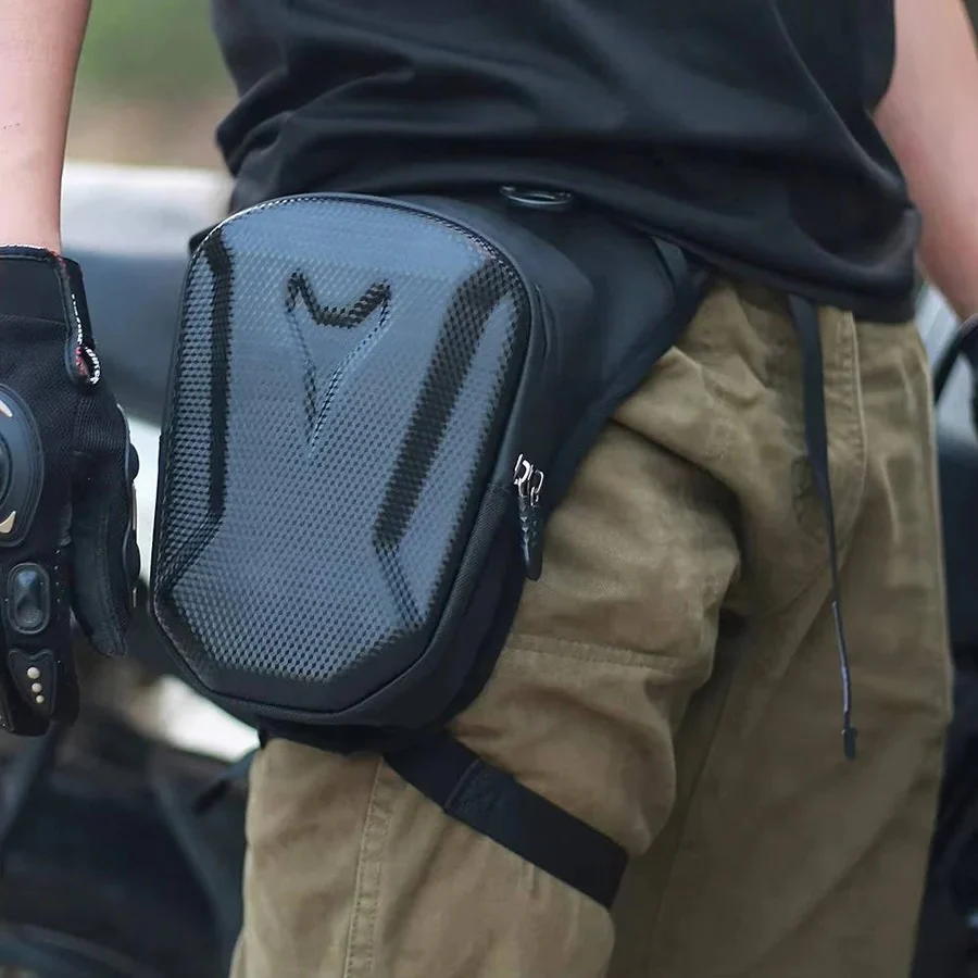 Motorcycle Leg Bag Waterproof with Secure Storage - Image 3