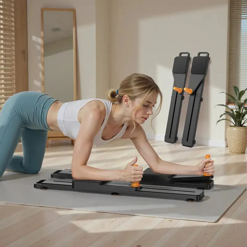 Core Training Board with Ab Roller Resistance Bands and Knee Mat - Image 3