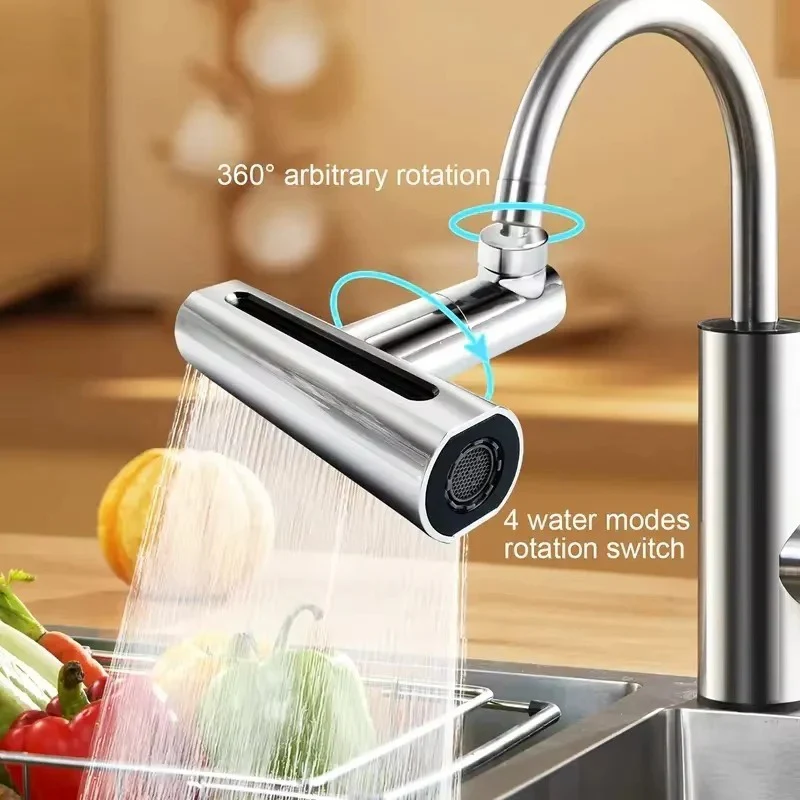 Sink Faucet Adapter for Improved Water Flow Control - Image 3