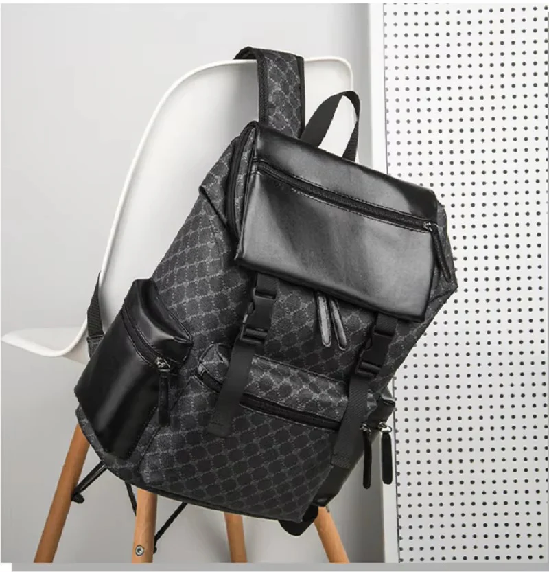 Leather Backpack for Laptop, Travel, and Daily Commuting - Image 3