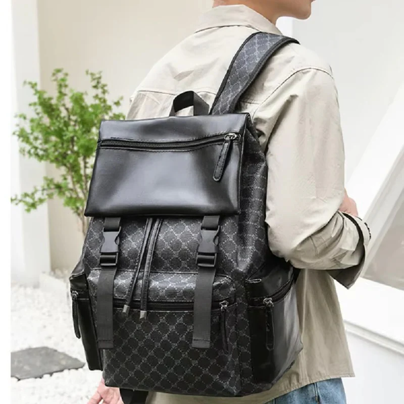 Leather Backpack for Laptop, Travel, and Daily Commuting - Image 5